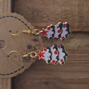 Christmas Tree Earrings